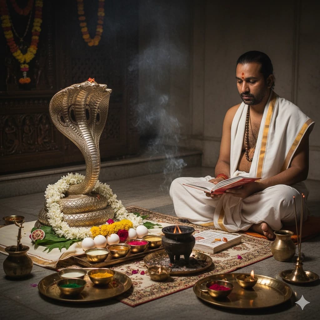 Kaal Sarp Dosh – The Shadow of Rahu and Ketu - Vedic astrology and pooja guidance in Pune