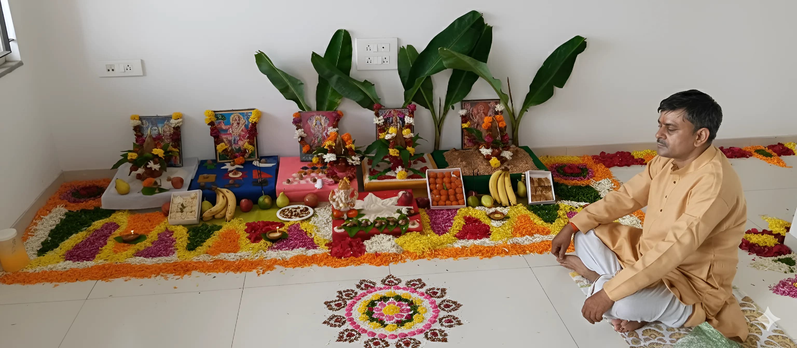 Pooja ceremony and rituals performed by experienced pandit in Pune
