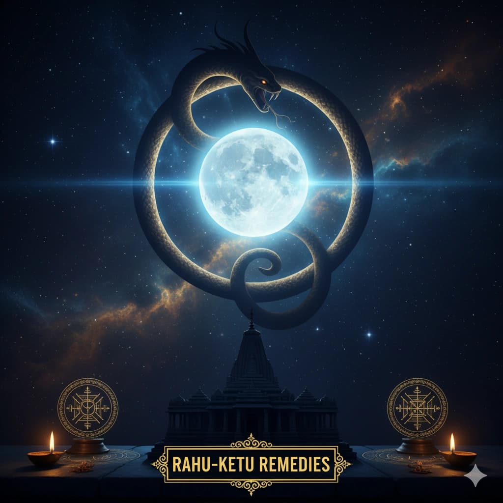 Rahu Ketu Dosh: Hidden Causes, Effects & Vedic Remedies in Pune - Vedic astrology and pooja guidance in Pune